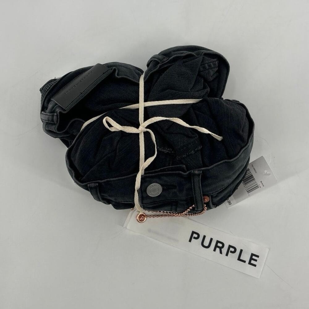 Purple Slim Fit Low Rise Slim Leg Jeans 29 - Picture 3 of 10